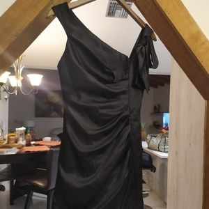 White-Black dress by Vera Wang